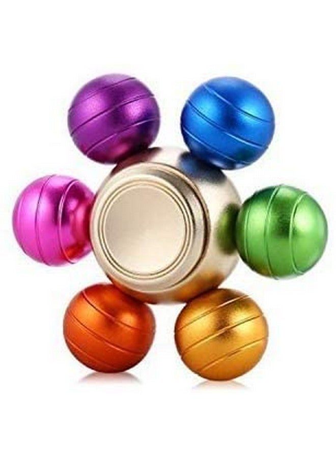 بريمسونس لعبة مكتب بريمسونز® هاند سبينر - لعبة حسية عالية السرعة تدور بسلاسة بالأصابع لتخفيف التوتر للأطفال والكبار - هدية لحفلات أعياد الميلاد - مجموعة - رأس مثلث بألوان قوس قزح + متعدد الألوان - Image 3