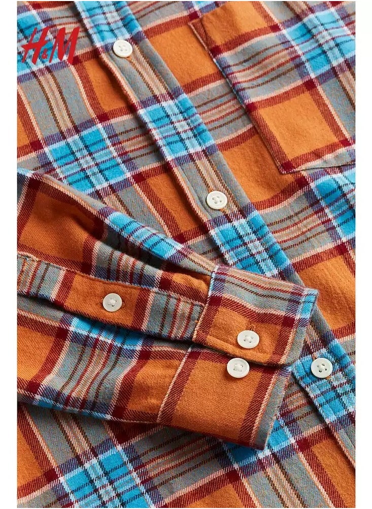 H and M - HM Autumn New Fashionable Casual Loose Long Sleeved Shirt - Image 1