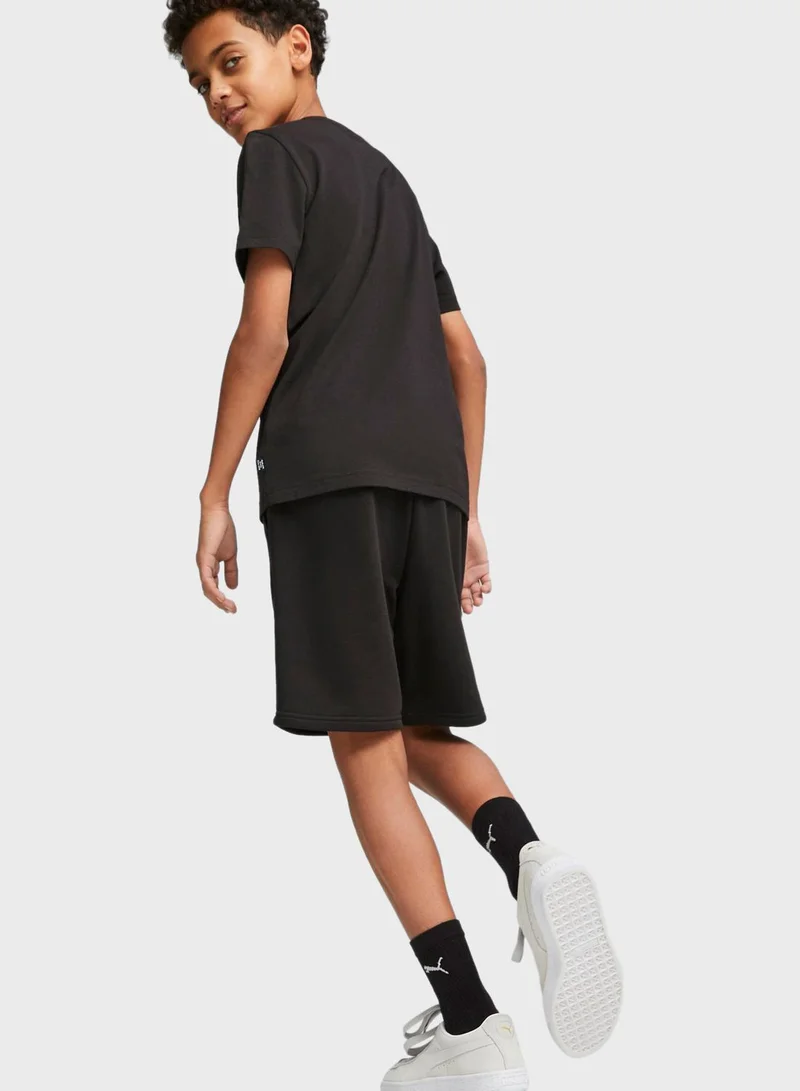 PUMA Youth Essential Logo Shorts