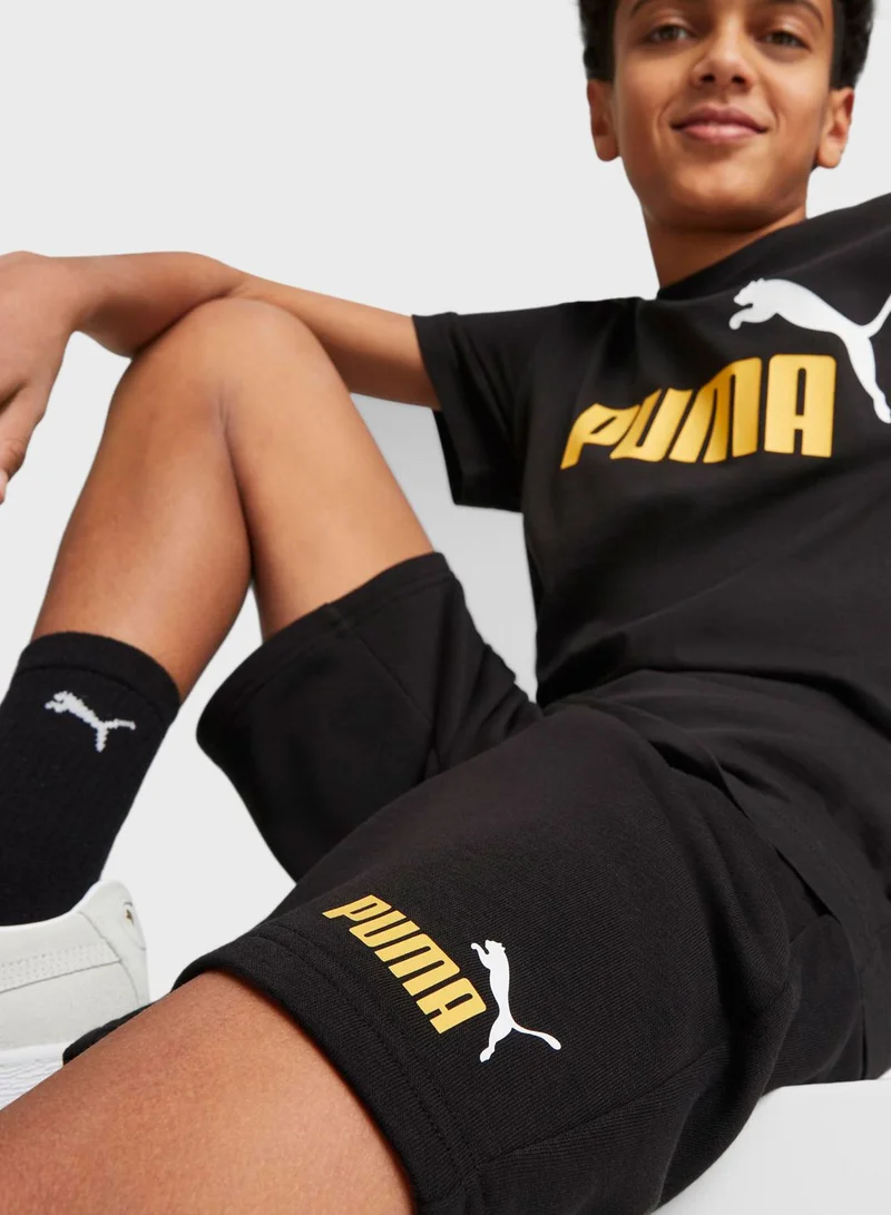 PUMA Youth Essential Logo Shorts