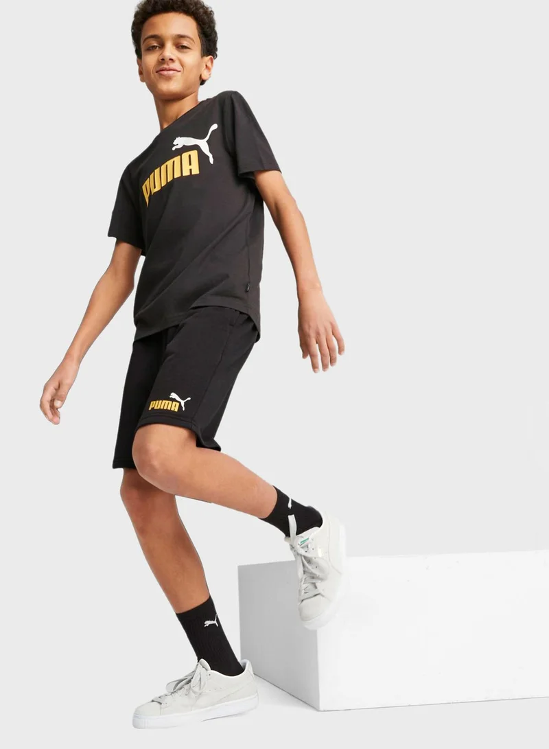 PUMA Youth Essential Logo Shorts