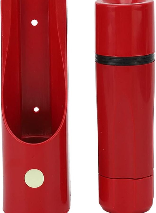 Red LED Emergency Flashlight High Brightness Wall Mounted Light - Image 1