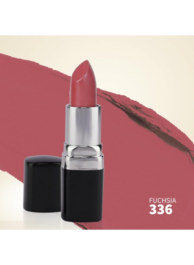 Barva Natural & Moisturising Lipsticks Made Using Pure Ghee, Kokum Butter And Mineral Colours, 4.3g (Fuchsia 336) - Image 2