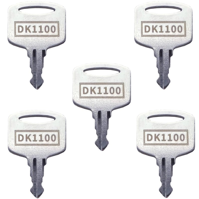 KEYPOWER 5 KeyPower 200260 Dispenser Keys for Tork SCA 1100 Paper Towel and Toilet Tissue Dispenser 5 