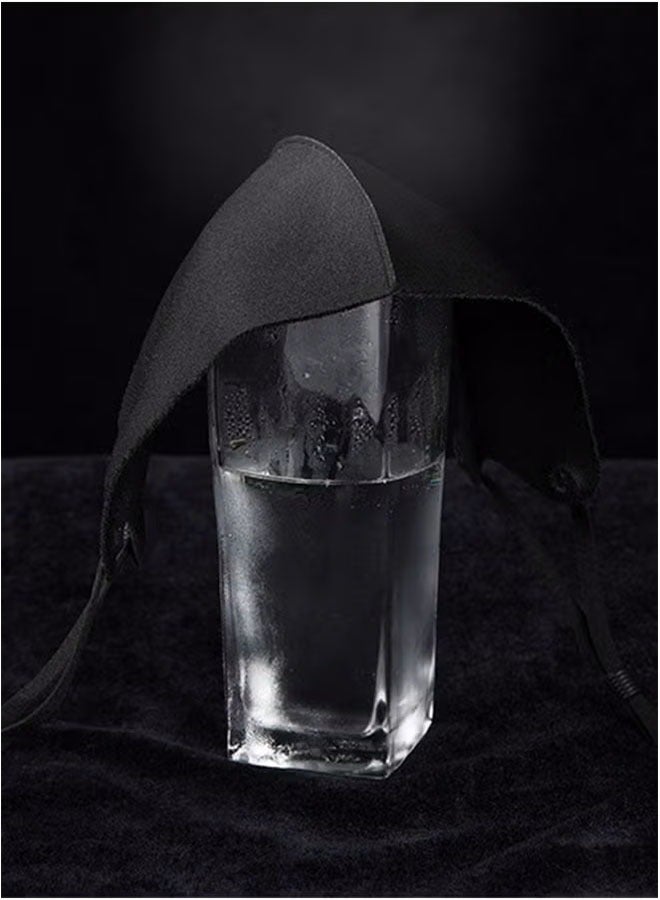 LIVQORA 10 Pieces Reusable Summer Ice Silk Mask, Breathable Cotton Cloth Mask Set, Dustproof Fabric Mask (Black + Gray + Pink + Blue + White) - Image 3