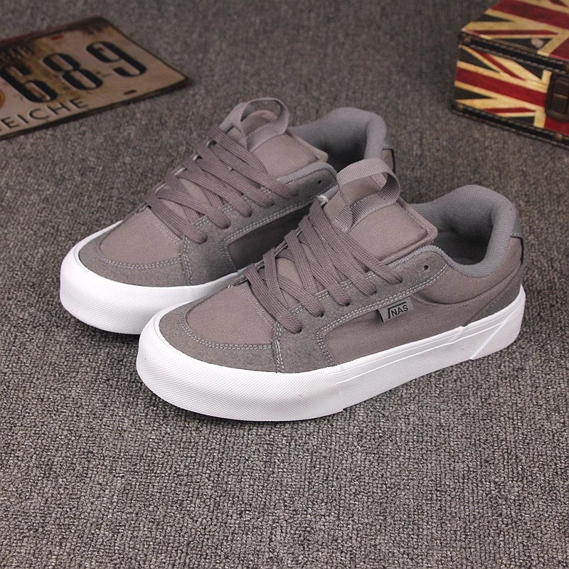 Trendy Brand Black and White Classic Bread Shoes Board Shoes School Style Men''s and Women''s Sports Casual Shoes Couple''s German Training Vintage Canvas Shoes - Image 5