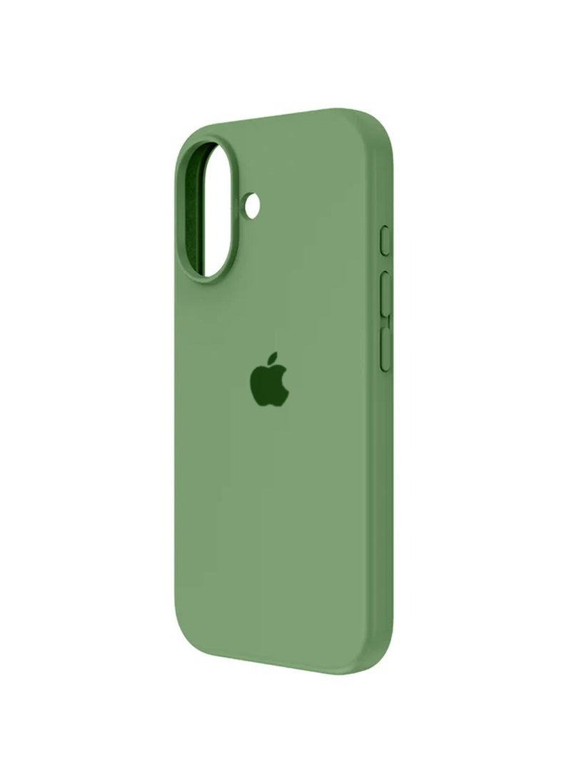 Wtech Apple iPhone 17 5G 2025 Luxury Premium Quality Liquid Silicone Case Cover (MCRPSN) - Light Mint - Image 2