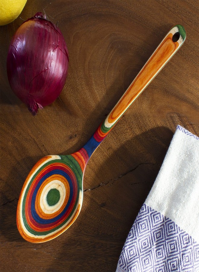Totally Bamboo Baltique Marrakesh Collection 14" Grand Serving Spoon, Extra-Large Cooking Spoon, Safe for Use on Nonstick - Image 3