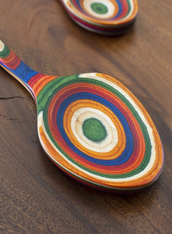 Totally Bamboo Baltique Marrakesh Collection 14" Grand Serving Spoon, Extra-Large Cooking Spoon, Safe for Use on Nonstick - Image 4