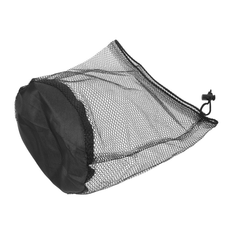Large Capacity Transparent Mesh Travel Toiletry Bag Portable Washable Organizer For Beach Pool - Image 2