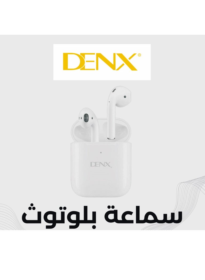 Denx Wireless In-Ear Bluetooth Headphones With Microphone  - Image 1