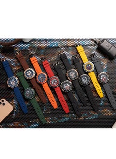 T5 T5 Men's Chronograph Silicone strap Watch  - Image 4