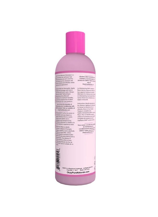OKAY Cherry Blossom Shampoo 12Oz / 355Ml  - Image 4