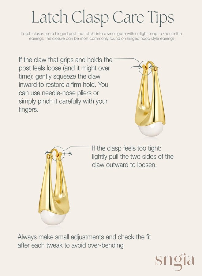 SNGIA Long Oval Chunky Dangle 18K gold plated Hoops with Colored Resin Gemstone Statement Earrings for Women by SNGIA, (Green, Brown, Blue, Pink, White, Cream), Bold Drop Handmade Exaggerated - Image 5