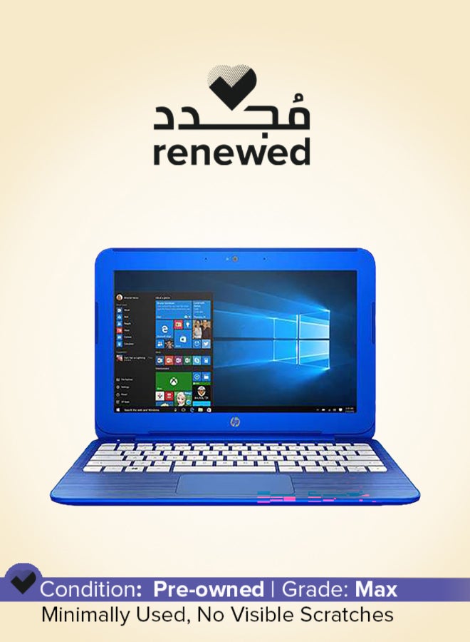 HP مُجدد - لابتوب ستريم بوك بشاشة مقاس 11.6 بوصة، معالج إنتل آتوم/ذاكرة رام سعة 2 جيجابايت/ذاكرة EMMC سعة 32 جيجابايت/بطاقة رسومات إنتل بدقةٍ عالية الوضوح اللغة الإنجليزية متعدد الألوان - Image 1