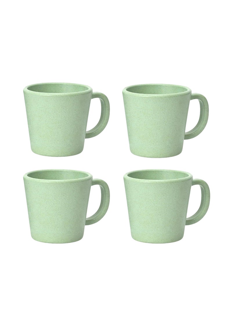 FRENVI Earth-Friendly Majestic Coffee Mug 375 ml| Made with Rice Husk & Bamboo Fibers| Celeste Green - Image 1