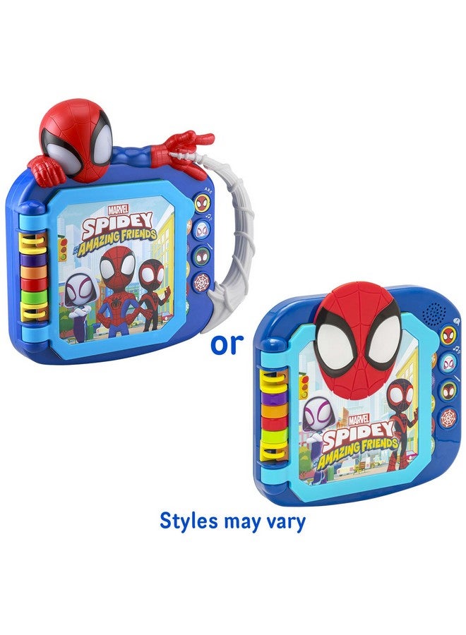 eKids Spidey and His Amazing Friends Book, Toddler Toys with Built-in Preschool Learning Games, Educational Toys for Fans of Spiderman Toys and Gifts (Styles May Vary) - Image 2
