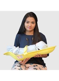 HOOPA Hoopa Infant Carrier, Sunshine Yellow | Feeding Pillow | Baby Carrier | Infant Carrier | Reclined Carrier  - Image 1