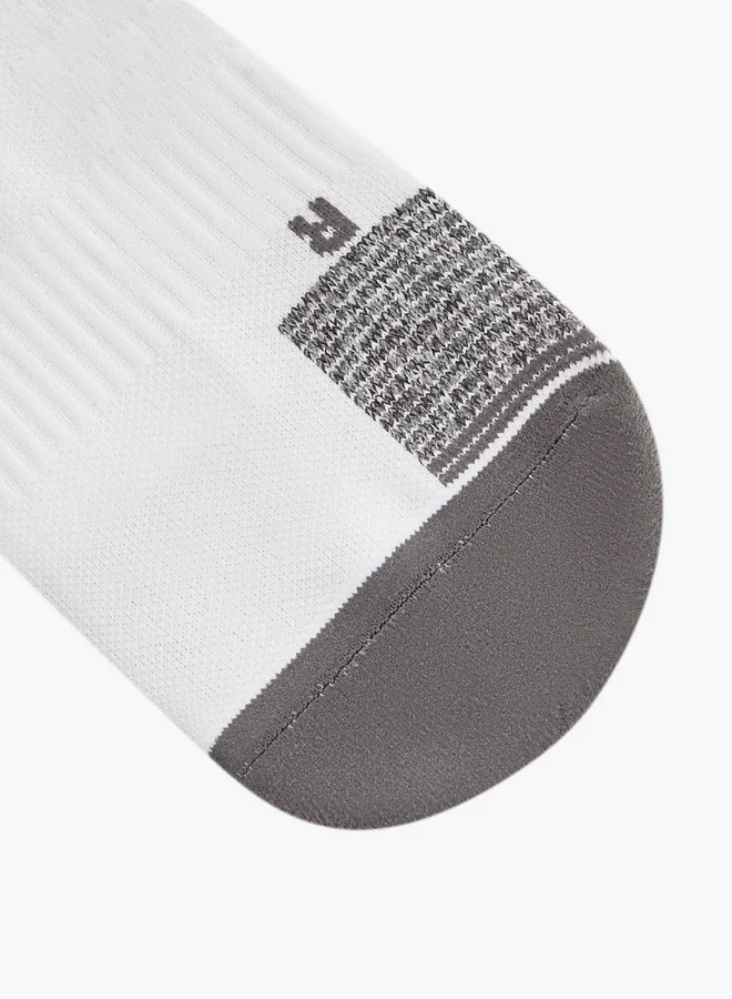 Kappa Textured Non Terry Crew Length Socks - Set of 3