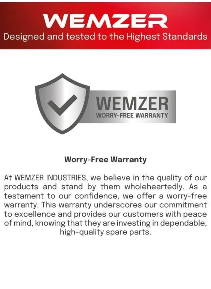 WEMZER INDUSTRIES WEMZER | Premium Shock Absorber |54650-1R001-WZ|Compatible With: Hyundai, Kia (Find Fitting Compatibility in Description)  - Image 5