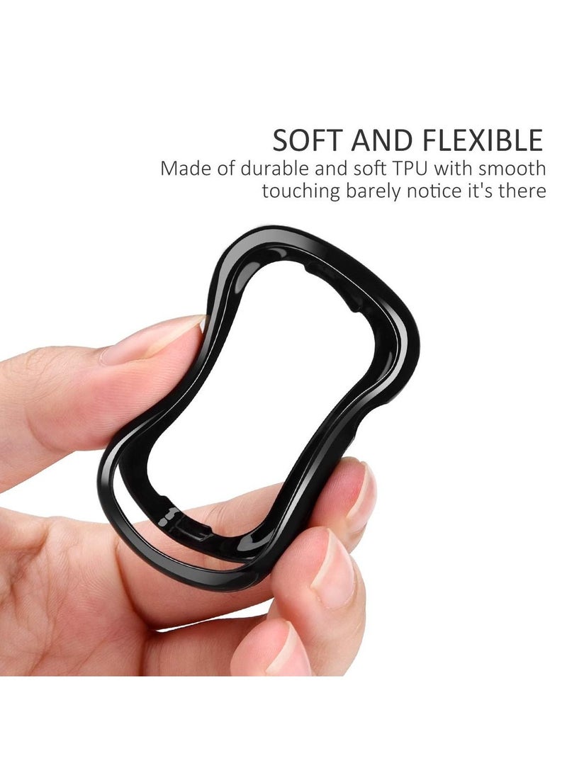 HEXABEX Apple Watch 45MM Case, Protective Soft Case for Apple Watch 45MM Black  - Image 2