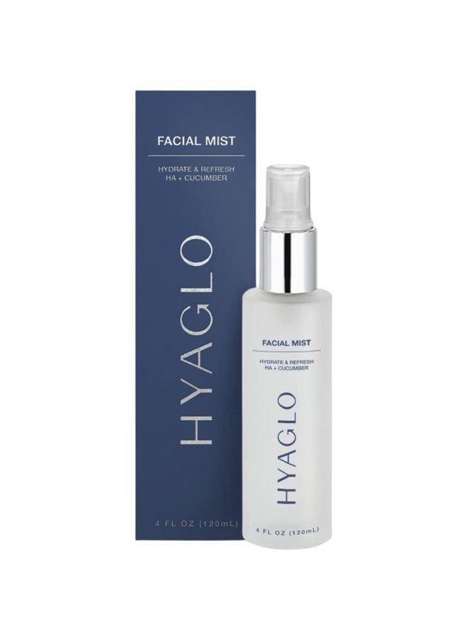 ® Face Mist Hydrating Spray | With Cucumber & Hyaluronic Acid for Sun Burn & Tanning | Hydrating Facial Mist | 4 fl oz