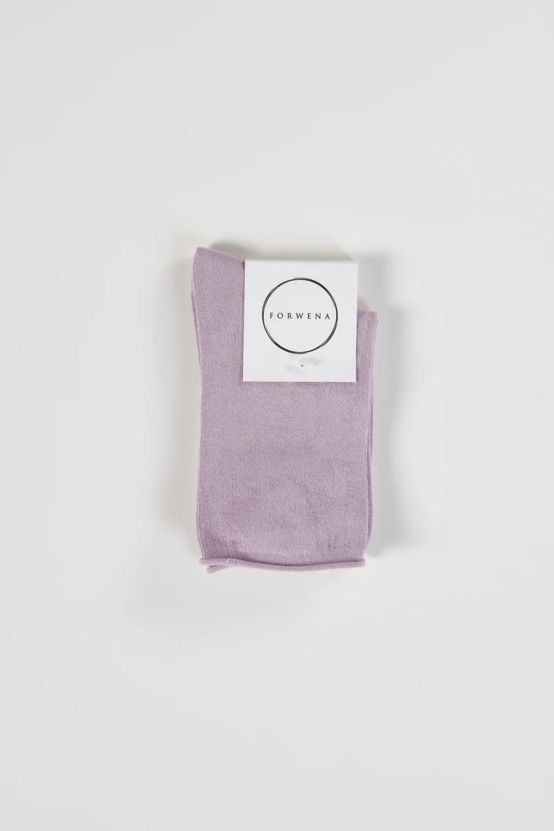 Forwena Lilac Modal Elastic Seamless Women's Sock Socks