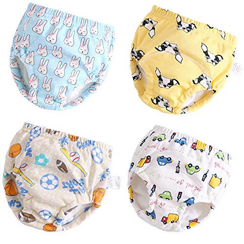U0U erwear Size 2T,3T,4T,Waterproof Underwear for Kids Yellow 3T - Image 1