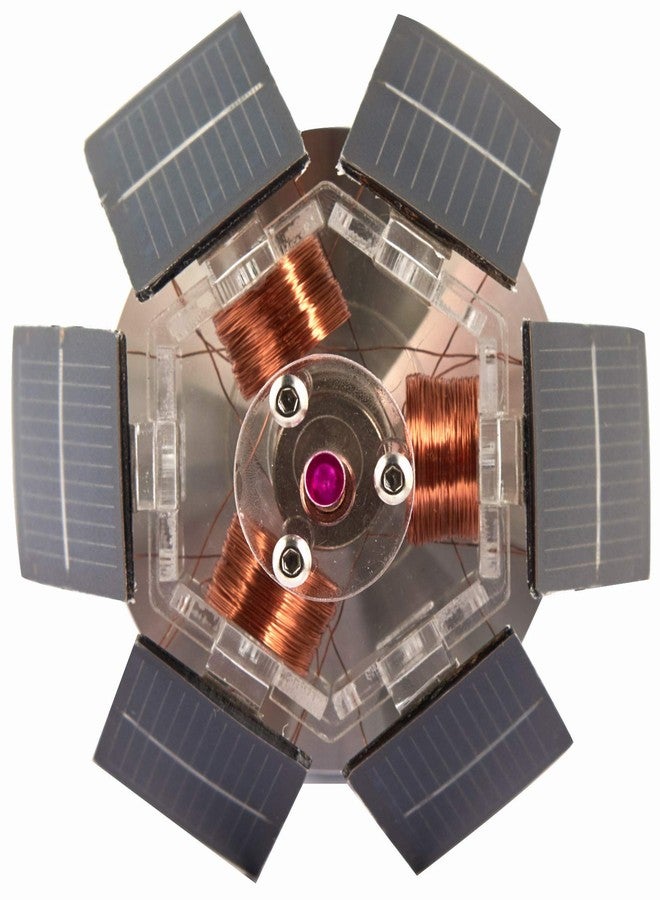 Sunnytech Solar Mendocino Motor Educational Model Vertical Stand Science Physics Toy QZ05 - Image 4