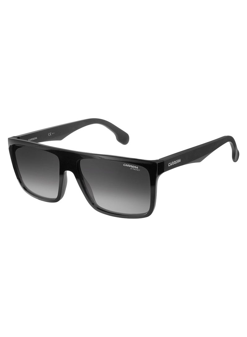 Carrera UV Protection Rectangular Eyewear Sunglasses CARRERA 5039/S  BLACK 58 - Image 1