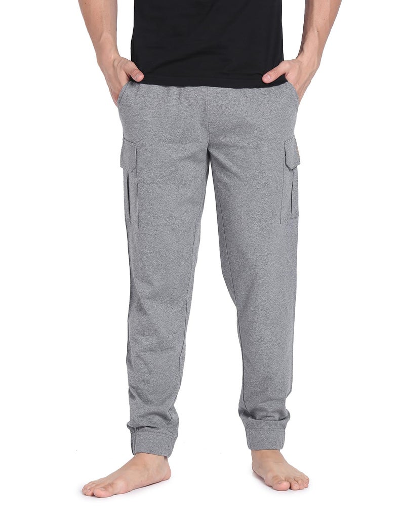 U.S. POLO ASSN. Lightweight Utility OJ002 Lounge Cargo Joggers - Pack of 1 (Grey Melange S) - Image 5