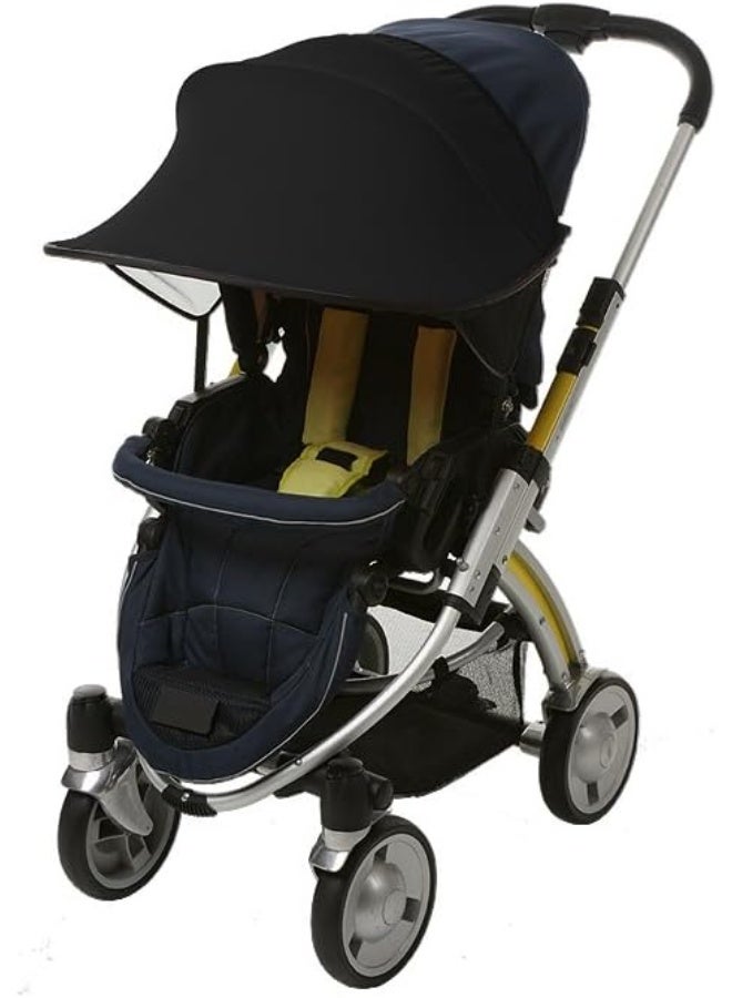 Manito Sun Shade for Strollers and Car Seats - Black - Image 1