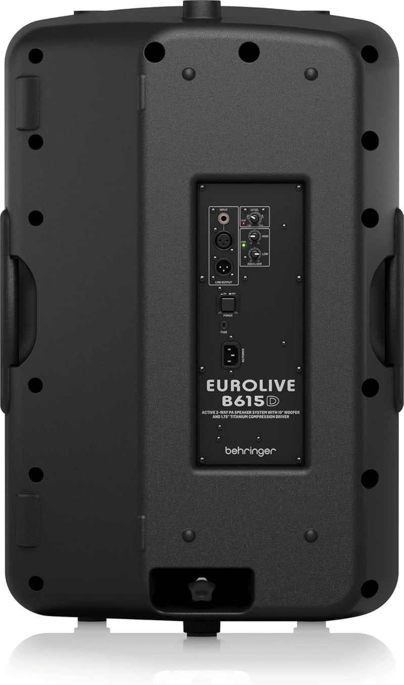 behringer نظام مكبر الصوت النشط Behringer EUROLIVE B615D بقدرة 1500 واط ثنائي الاتجاه - Image 4
