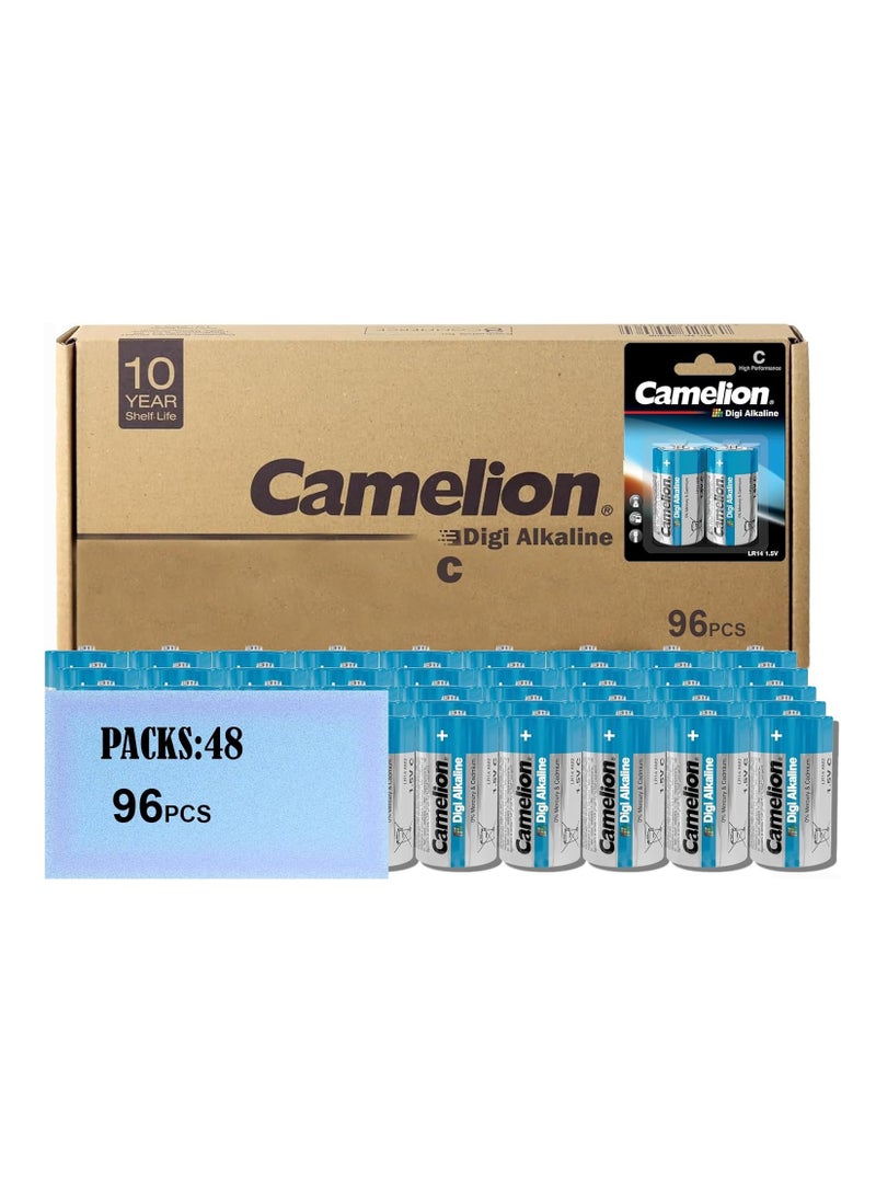 Camelion Camelion LR 14 C Baby Digi Alkaline Battery (Pack of 2) 48 Packs - Image 1