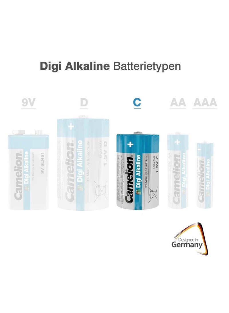 Camelion Camelion LR 14 C Baby Digi Alkaline Battery (Pack of 2) 48 Packs - Image 3