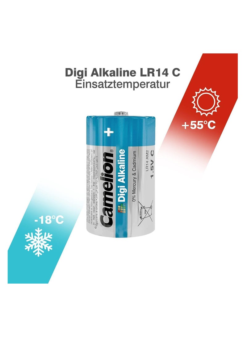 Camelion Camelion LR 14 C Baby Digi Alkaline Battery (Pack of 2) 48 Packs - Image 4