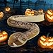 MaoGoLan 97 inch Giant Rattlesnake Plush Long Stuffed Snake Toy Realistic Python Stuffy for Kids Prank Props Christmas Birthday Easter Valentines Day Brown - Image 4