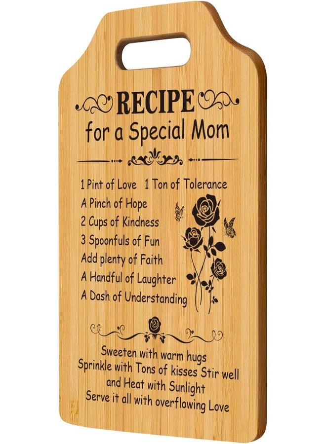 BLOCE Mom Birthday Gifts from Daughter Son, Mother Cutting Board Gift, Christmas Gifts for Mother, Mom Gift for Mothers Day - Image 1