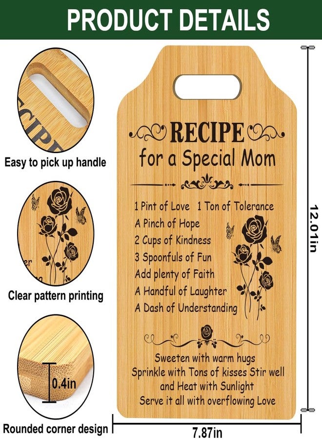 BLOCE Mom Birthday Gifts from Daughter Son, Mother Cutting Board Gift, Christmas Gifts for Mother, Mom Gift for Mothers Day - Image 2