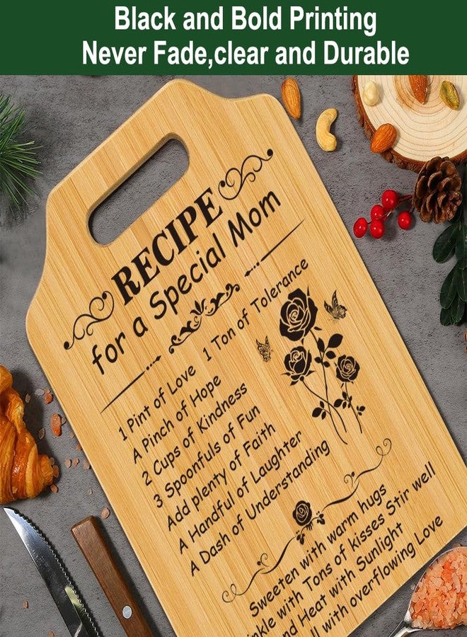 BLOCE Mom Birthday Gifts from Daughter Son, Mother Cutting Board Gift, Christmas Gifts for Mother, Mom Gift for Mothers Day - Image 4