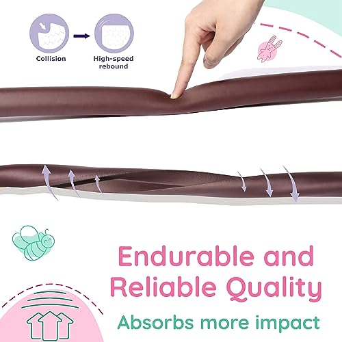 KidDough Baby Proofing Extra Thick Safety Strip, Furniture Edge and Corner Protector - 2 Mtrs Edge Guard for Kids Safety, Thick Rubber Corner Protector for Sharp Edges, Baby Safety Products - Image 5