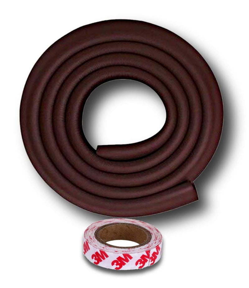 KidDough Baby Proofing Extra Thick Safety Strip, Furniture Edge and Corner Protector - 2 Mtrs Edge Guard for Kids Safety, Thick Rubber Corner Protector for Sharp Edges, Baby Safety Products - Image 1