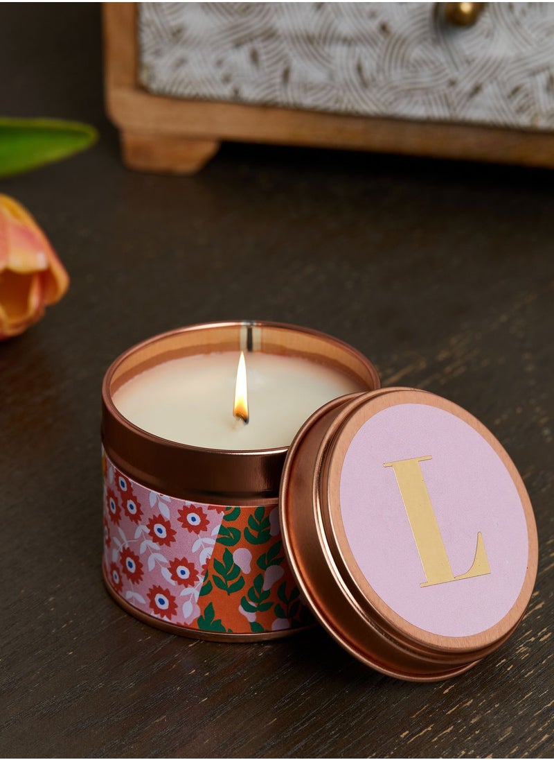 L Initial Floral Candle - pzsku/Z9EF364E14693B49688D6Z/45/_/1698962118/fb944fa6-d440-4b98-b9dd-c740099233c9