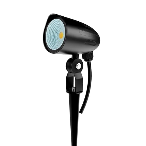 Nortek Shanaya 12W Warm White LED Garden Spike Light for Garden | Waterproof Outdoor Light | Aluminium Body (Pack of 1) - Image 2