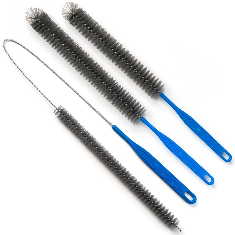 MBJRFU Drain Cleaning Brush Setï¼ŒFlexible Long Pipe Snake Hair Clogs Catcher Cleaner Tool for Toiletï¼ŒSewer Drainï¼ŒPipe Brushï¼ŒDrain Cleaner Brushï¼ŒSink Drain Brush - Image 1
