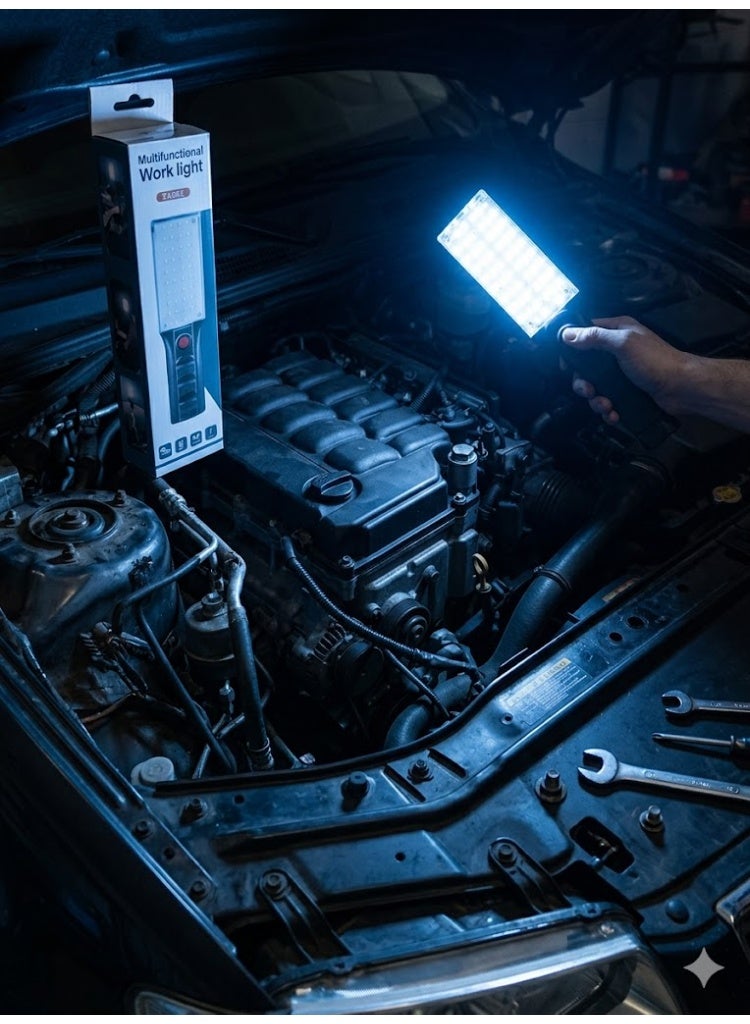 Multifunctional Work Light Long Endurance Portable Hook Back. - Image 3