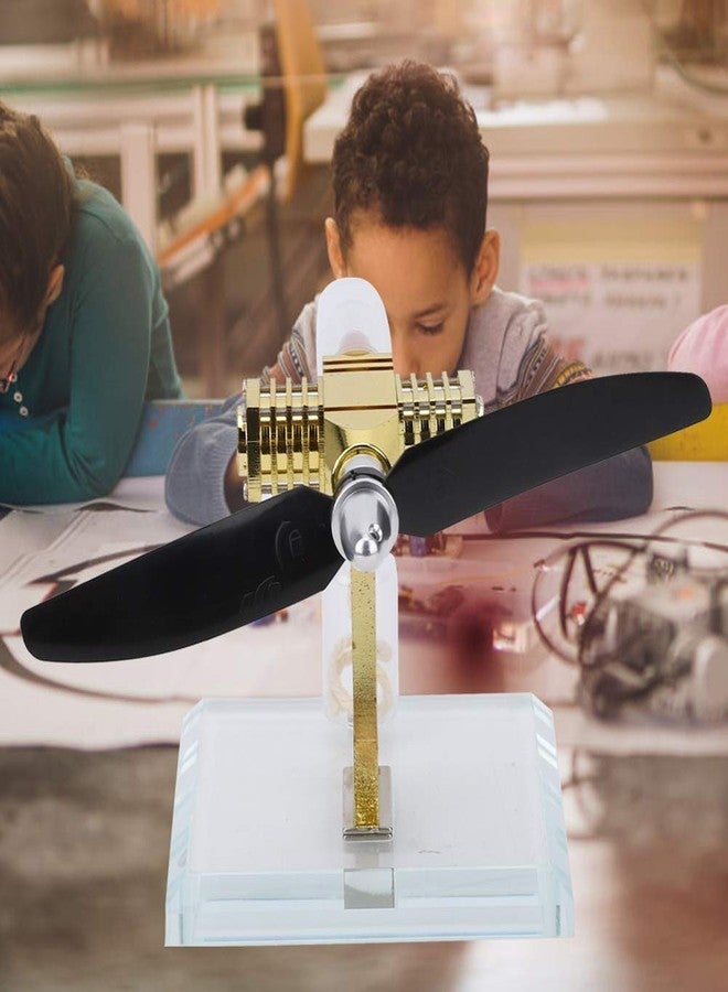Mrisata Stirling Engine Aircraft Hot Air Stirling Engine Model Aircraft Propeller Science Experiment Teaching Physics - Image 4