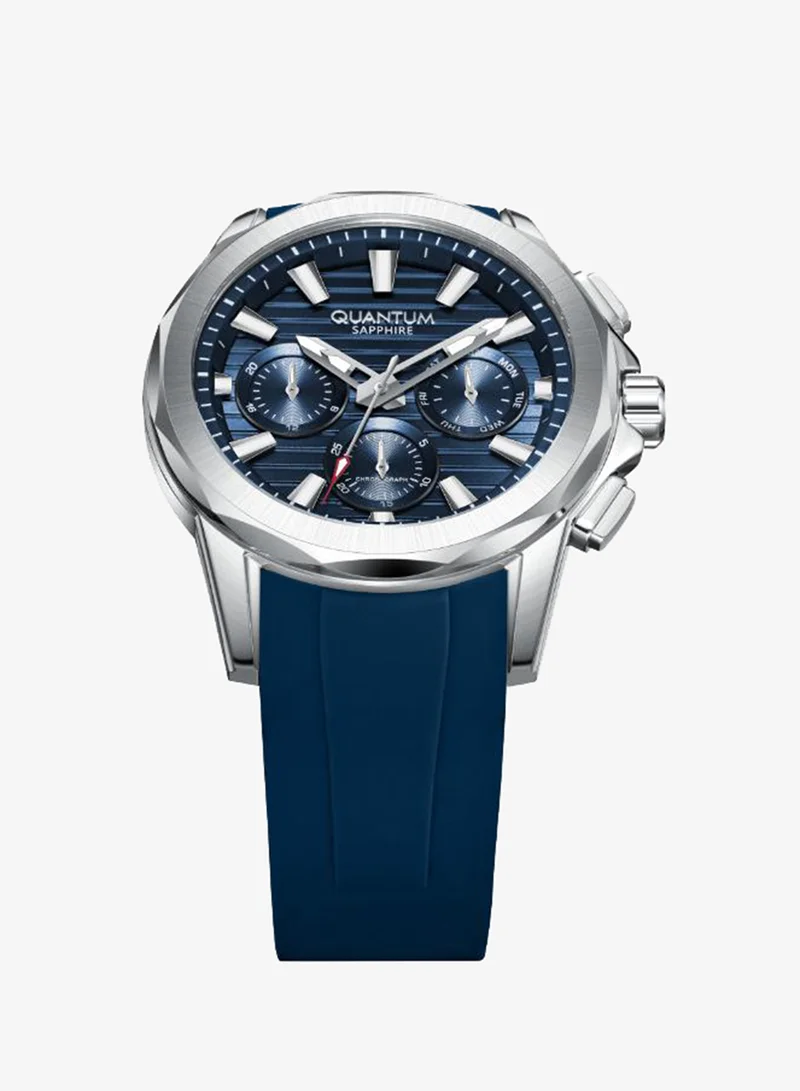Quantum  Men's Silicone Analog Watch HNG1281.399 - 44 mm for Men | Best Price UAE