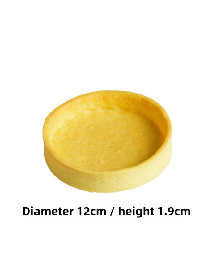 Generic Tart Base French Round Sweet Tart Shell Mini Chocolate Fruit Tart Coffee Western Food Feast Agent-Specifications:12cm 36 Extra Large Round Sweet Towers  - Image 1
