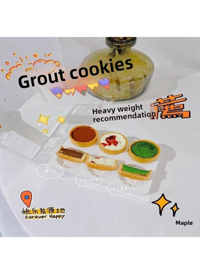 Generic Tart Base French Round Sweet Tart Shell Mini Chocolate Fruit Tart Coffee Western Food Feast Agent-Specifications:12cm 36 Extra Large Round Sweet Towers  - Image 3